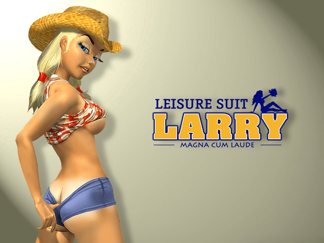 Leisure Suit Larry: Magna Cum Laude title screen for Xbox